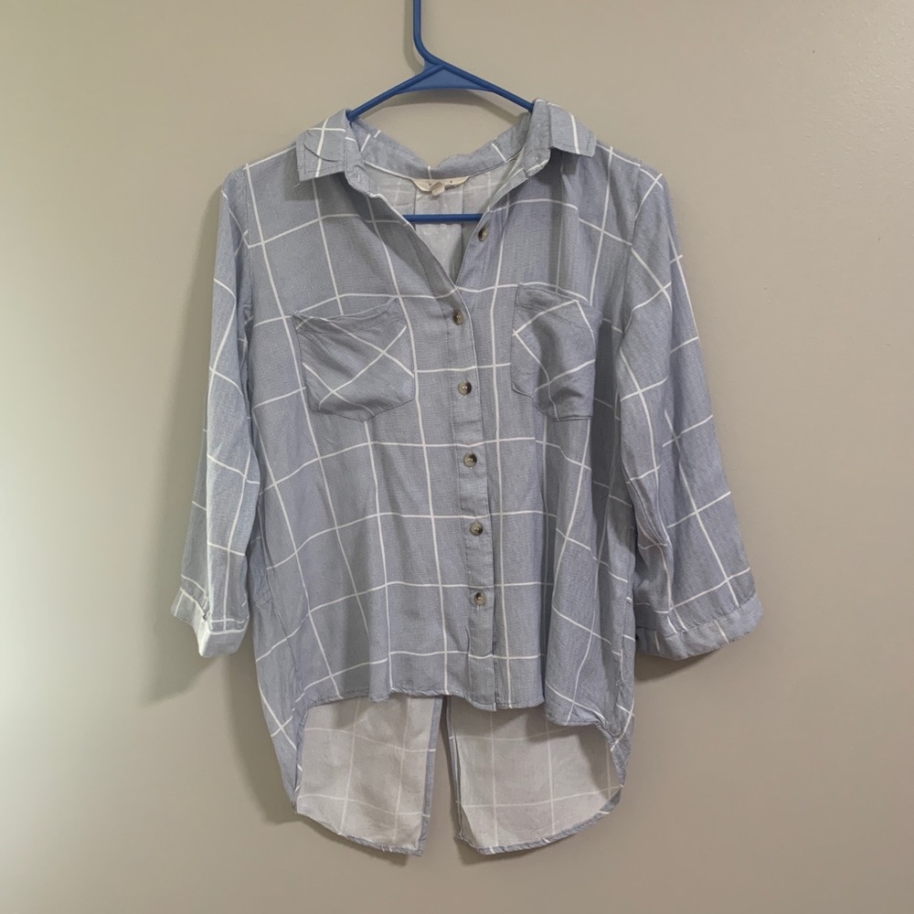 Sim & Sam Light Blue Blouse
